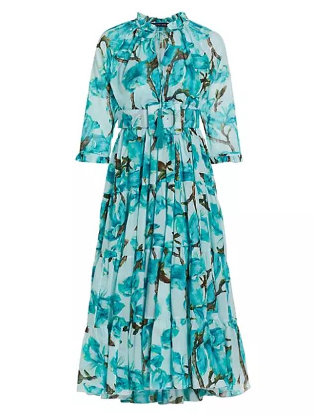 Eden 플로럴 미디 드레스 Eden Floral Midi Dress