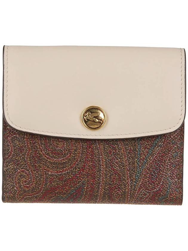 Etro 페이즐리 자카드 접이식 지갑 1N9258502_0800BEIGE