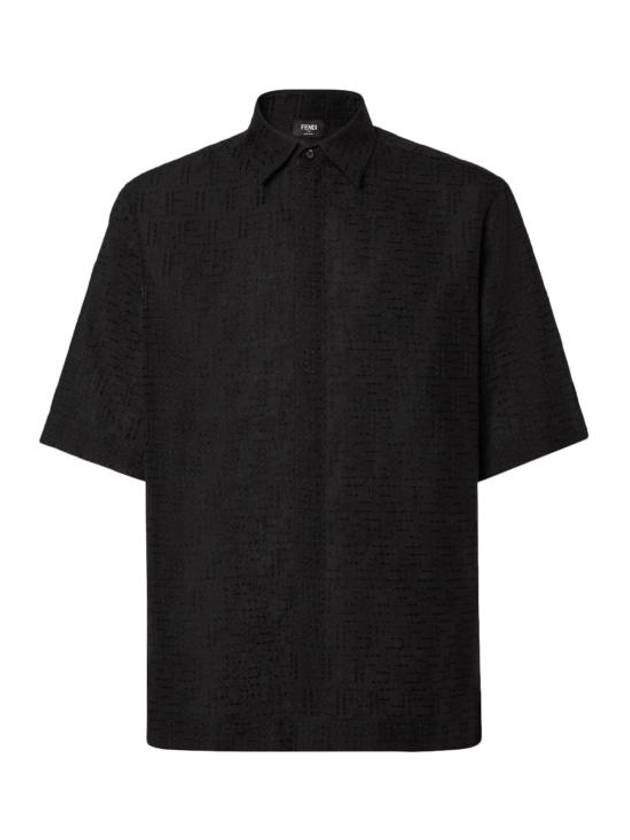 25SS 펜디 셔츠 FS1317AU6YF0QA1 BLACK Black
