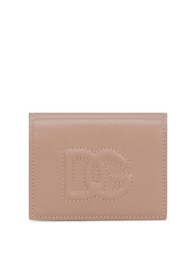 돌체앤가바나 DG 로고 가죽 3단 지갑 BI3276AG081