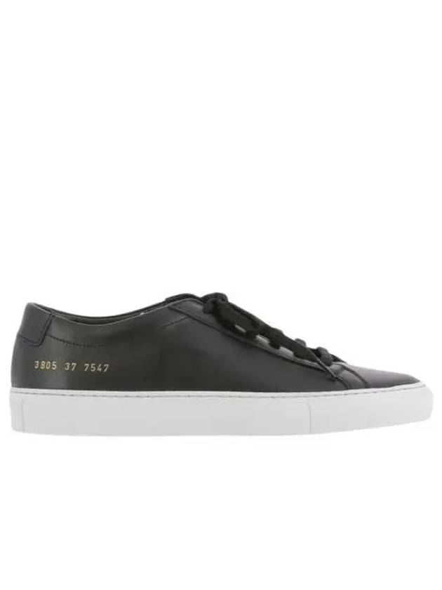 W 커먼 프로젝트 오리지날 아킬레스 로우 블랙 화이트 W Common Projects Original Achilles Low Black White