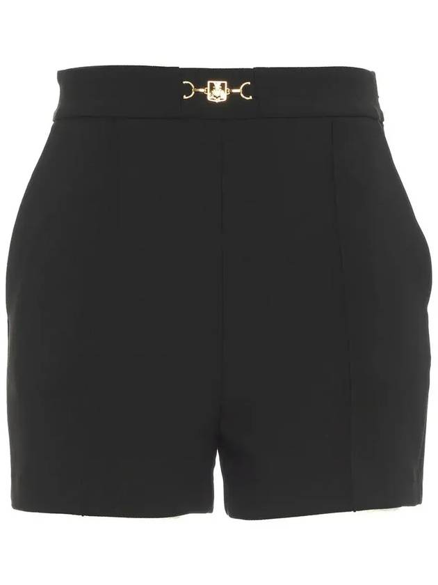 Elisabetta Franchi 스트레치 크레페 홀스빗 쇼츠 SH00746E2_110