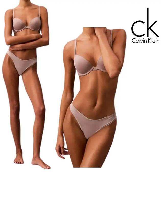 캘빈클라인 언더웨어 여성 라지브이 끈팬티 바이올렛