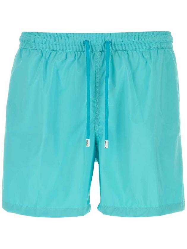 25SS FEDELI Turquoise polyester 스위밍 숏츠 8UE00320 201