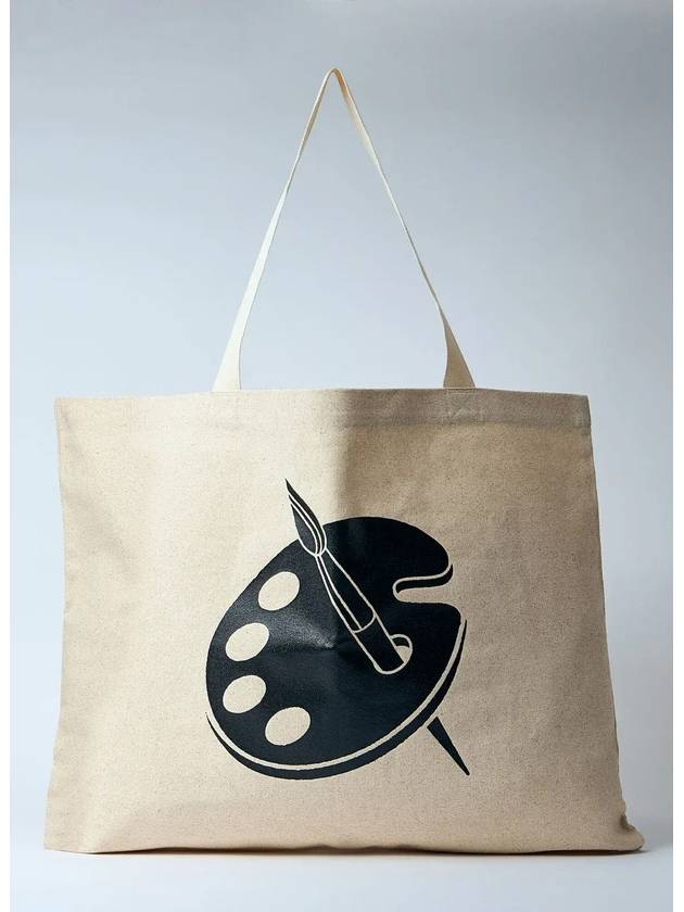 갤러리 디파트먼트 로고 그래픽 토트백 BAG90082NATURAL_None