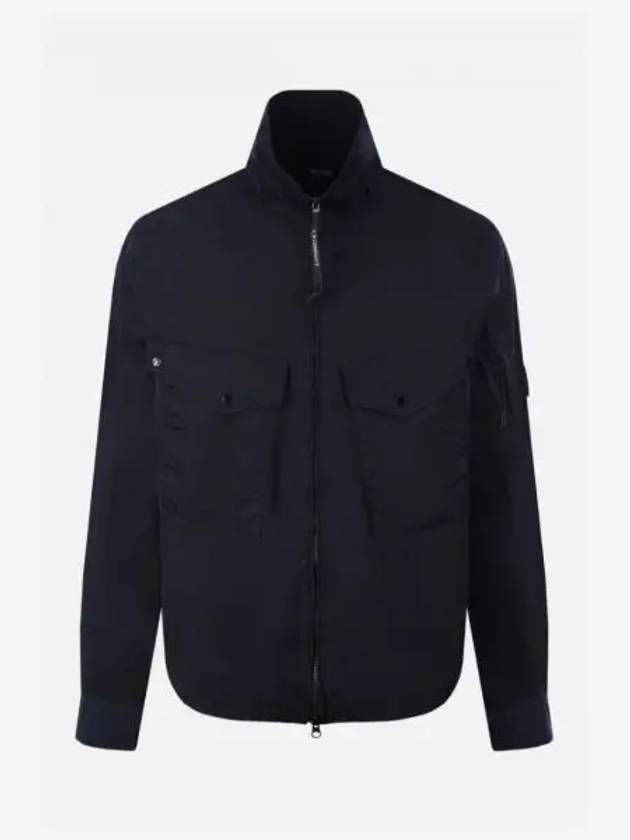 C.P. 컴퍼니 크롬 R 오버셔츠 네이비 22FW C.P. Company Chrome R Overshirt Navy 22FW