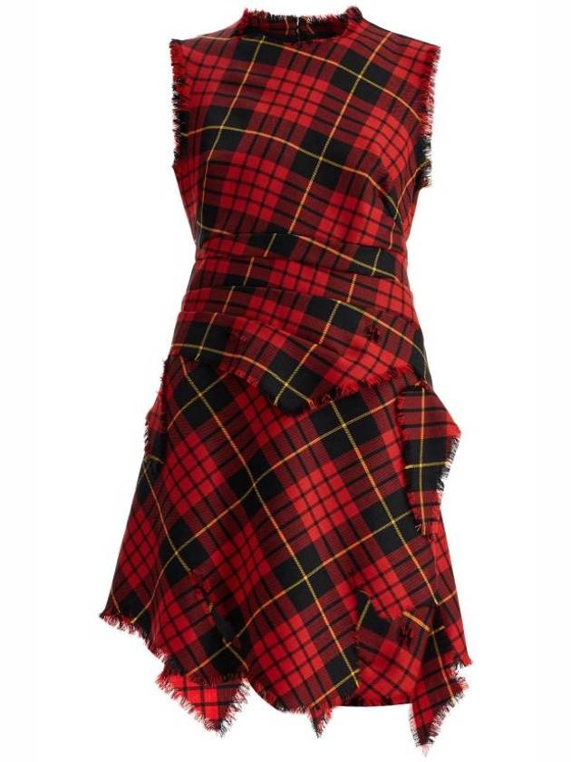 24FW 알렉산더 맥퀸 숏 원피스 805898 QJAEJ 6120