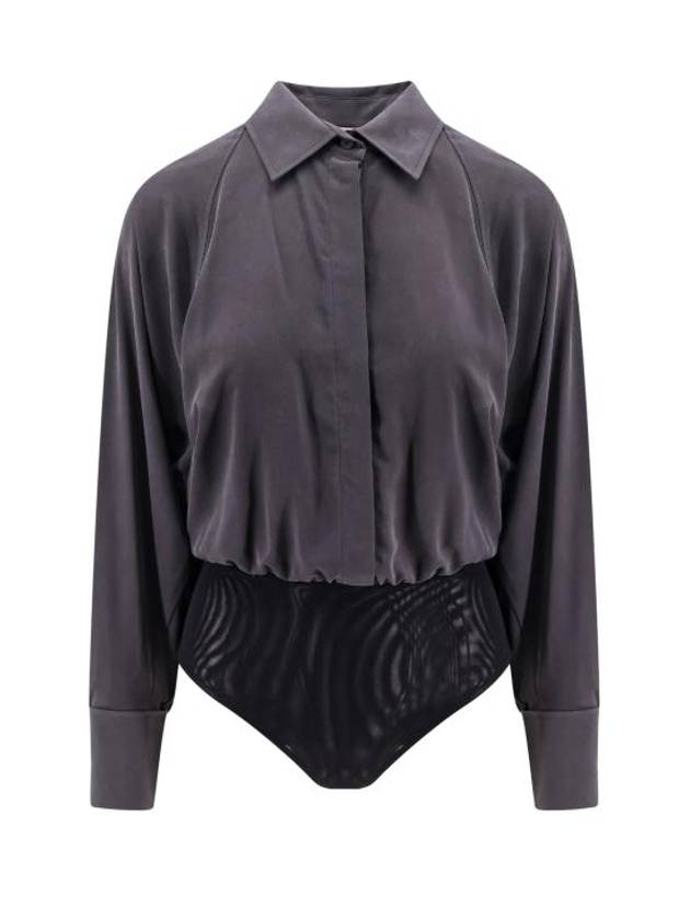 막스마라 템포 바디 수트 그레이