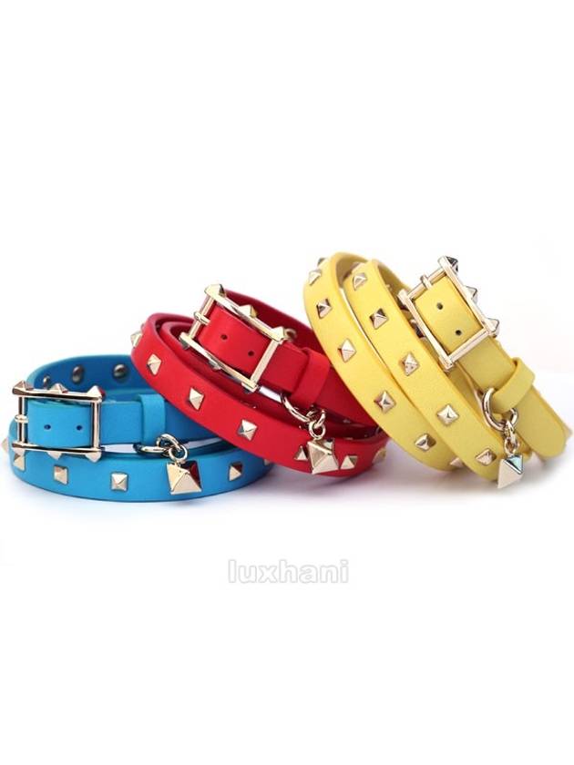 발렌티노 락스터드 2줄 참팔찌 IW2J0650 3컬러