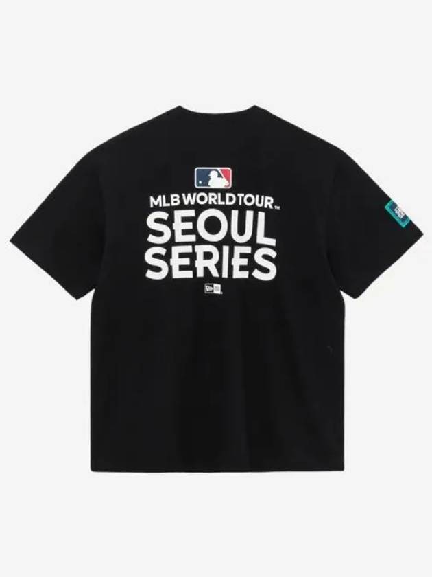 뉴에라 MLB 서울 시리즈 샌디에이고 파드리스 티셔츠 블랙 New Era MLB Seoul Series San Diego Padres T Shirt Black