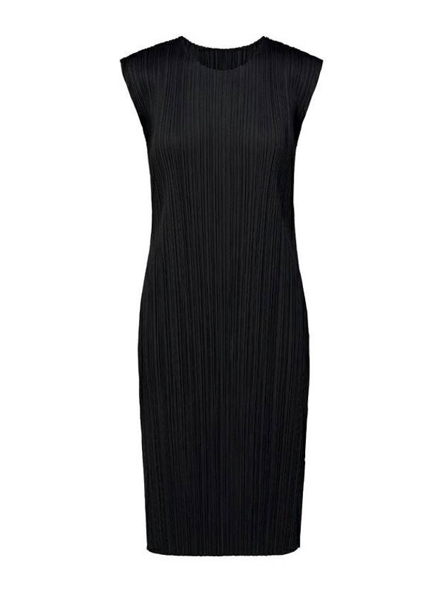 플리츠플리즈 이세이미야케 베이직 미디 원피스