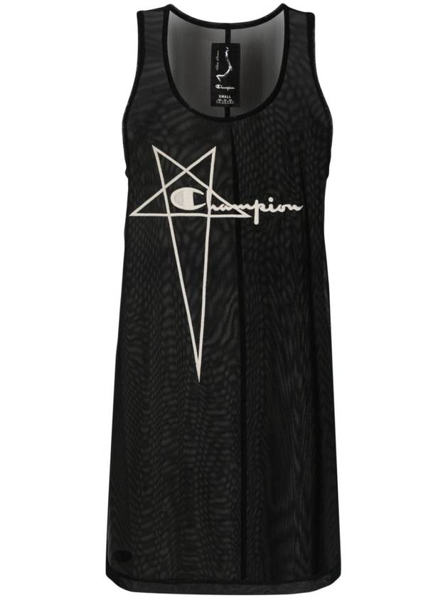 23 F W 릭오웬스 로고 쇼츠 드레스 CW02C6675CHMNET09 B0710439633