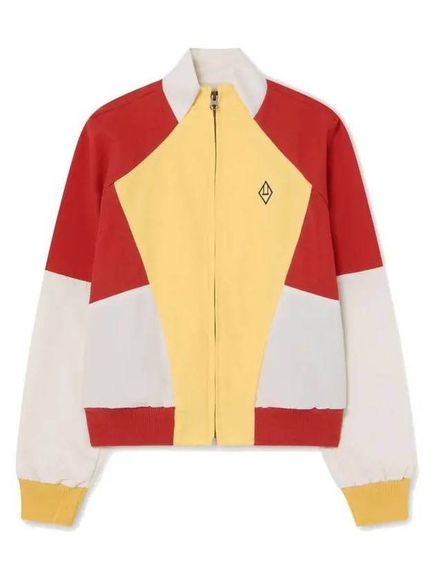 21FW 키즈 로고 폭스 자켓 멀티 F21058 038CE