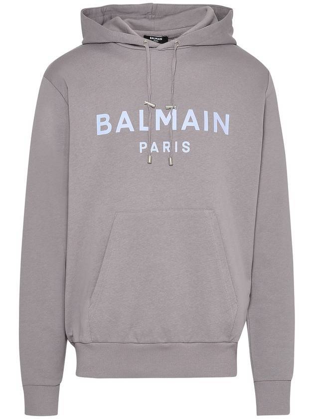 발망 로고 후드 그레이