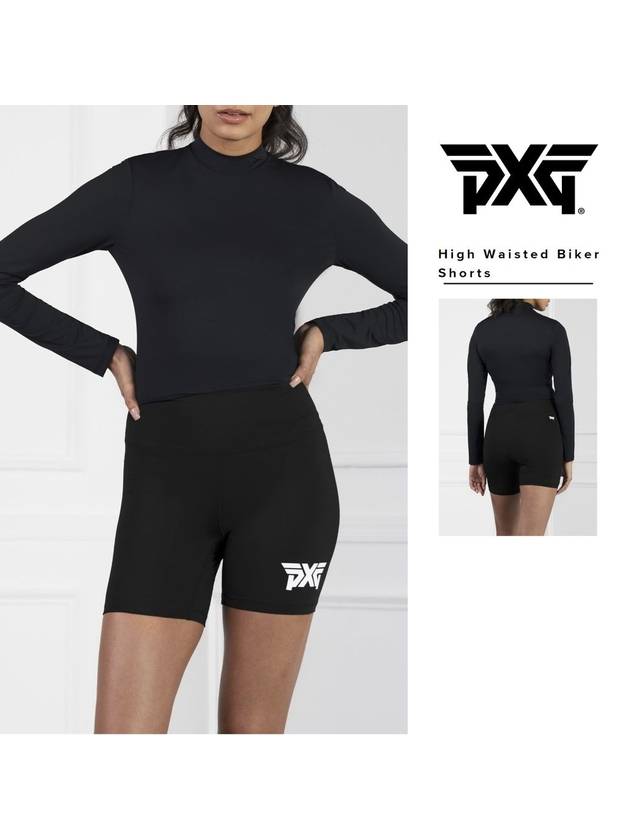 PXG 바지 여성 하이웨이스트 바이커 쇼츠 반바지 팬츠