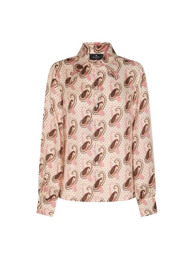 23 F W 에트로 멀티컬러 실크 셔츠 117205204990 B0480738860