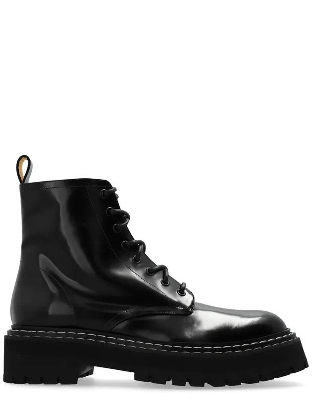 Proenza Schouler 라운드 토 레이스업 부츠 PS43102A20070_999