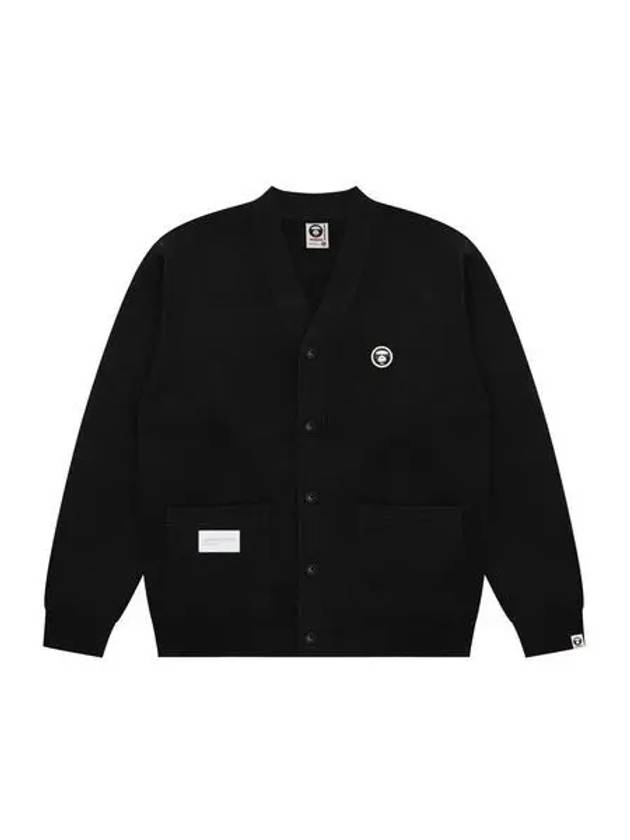 베이프 AAPE 니트 가디건 블랙 86541989_140463186