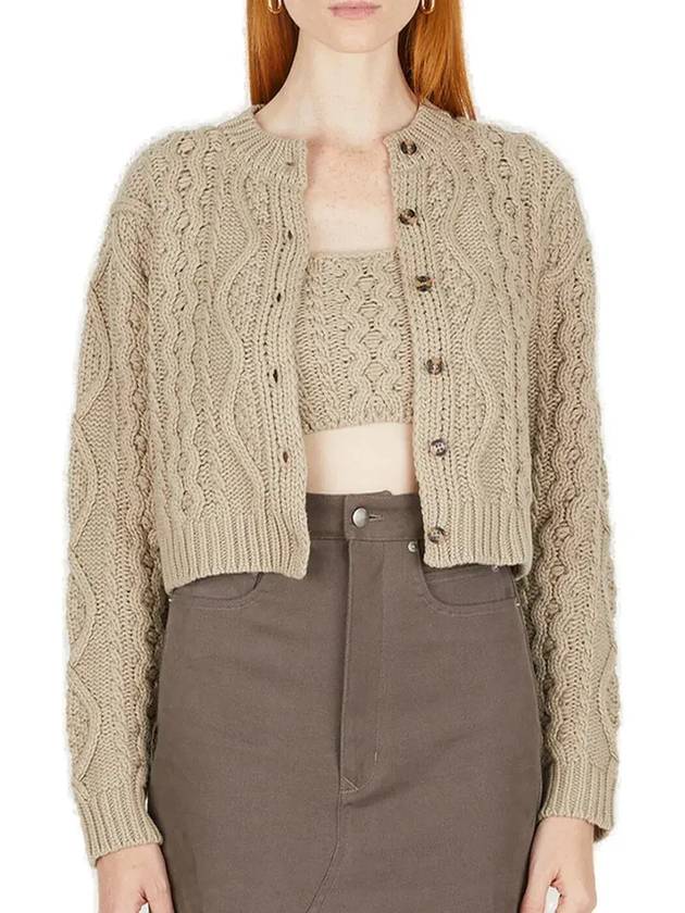 로크 케이블 니트 크루넥 세트 R3CA62WM_14LATTE