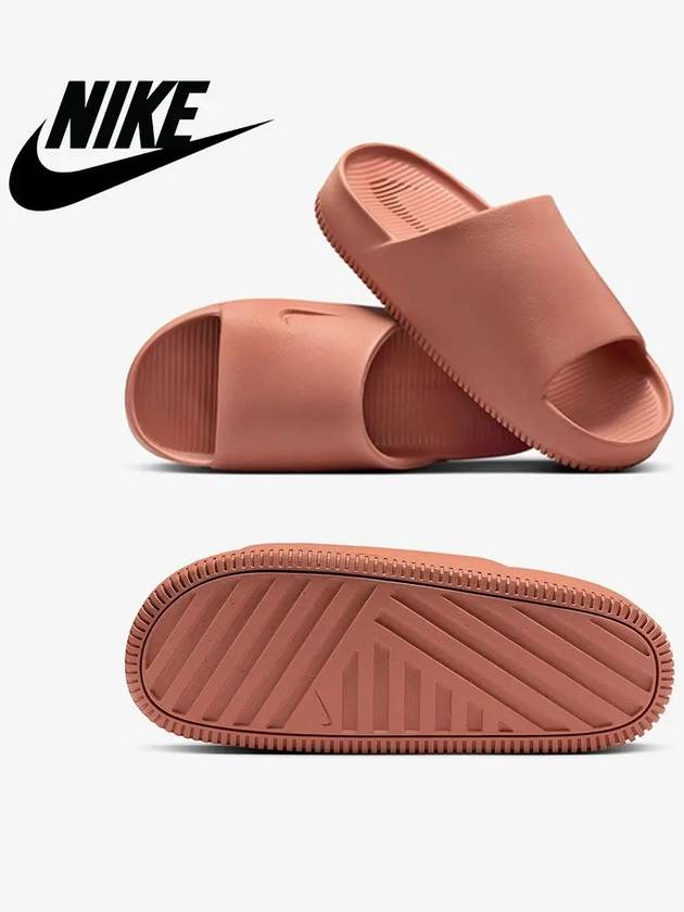 나이키 슬리퍼 여성 캄 스타일링 신발 핑크