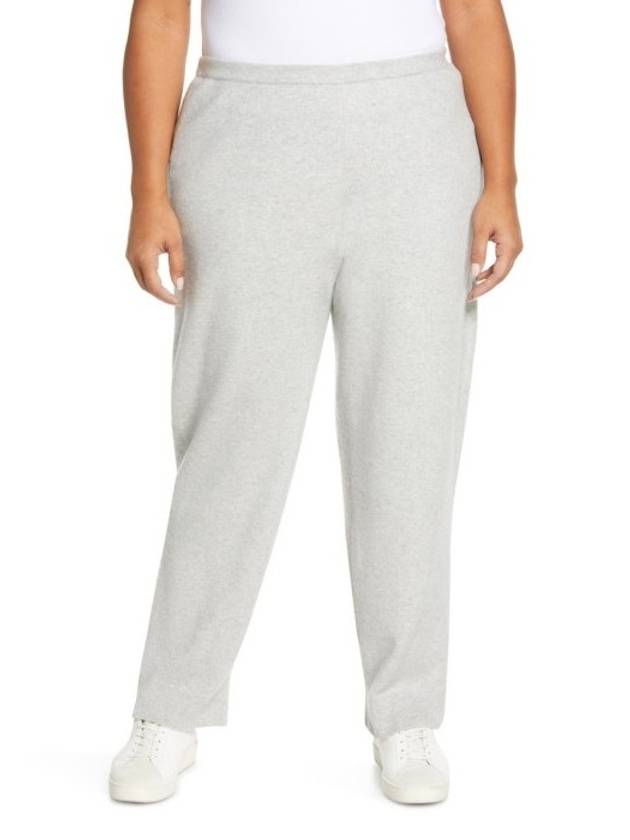 VINCE 빈스 슬림 핏 캐시미어 팬츠 바지 HEATHER GREY