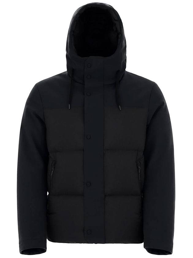 에르노 남성 ECOAGE 다운 패딩 블랙