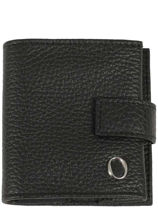 오르치아니 로고 플라크 지갑 SU0124MIC093_NERNERO