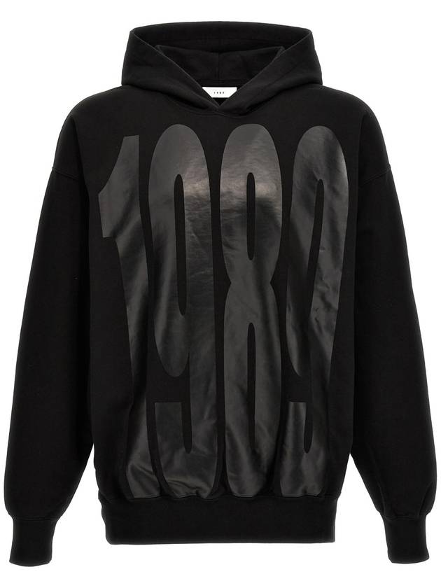 1989 STUDIO & 39 1989 페이디드 로고& 39 후디 D0717BLACK