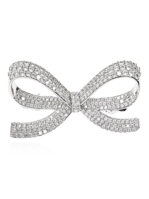 셀프 포트레이트 장식 리본 헤어클립