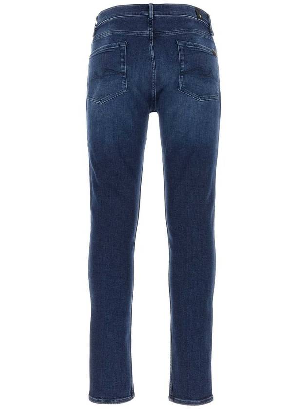 7 For All Mankind 로고 패치 슬림 컷 청바지 7 For All Mankind Logo Patch Slim Cut Jeans