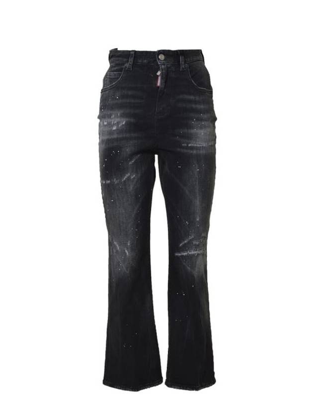 23SS 디스퀘어드2 데님 스트레이트 팬츠 S75LB0775S30802900 BLACK