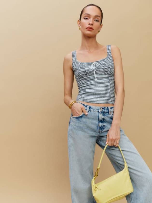 REFORMATION 리포메이션 Balia 린넨 탑