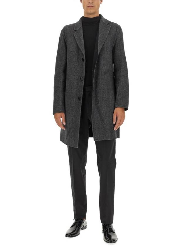 띠어리 남성 메이어 스트레치 울 스트레이트 팬츠 블랙