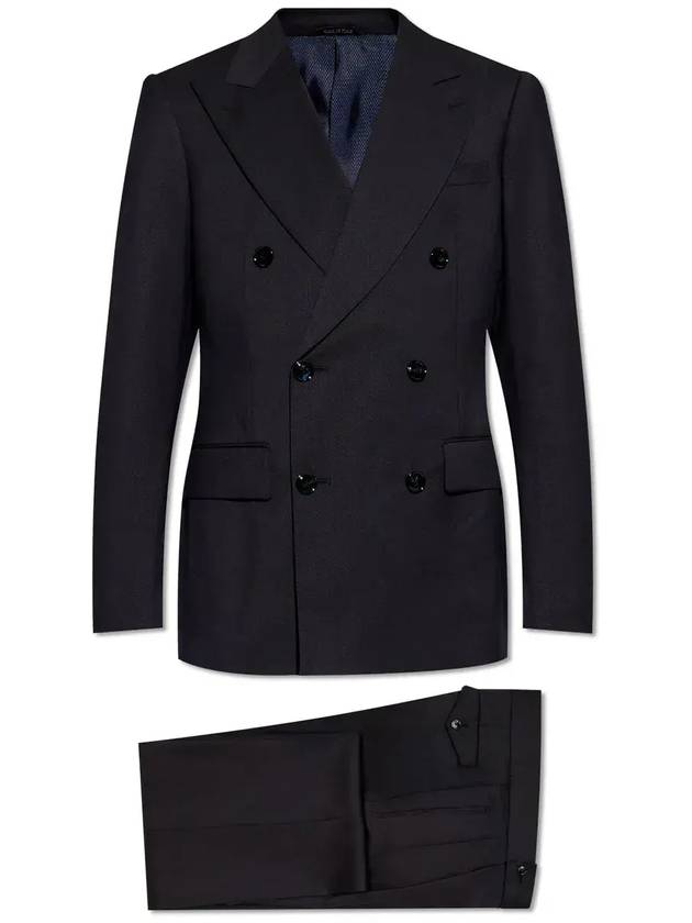 Giorgio Armani 투피스 테일러드 수트 4SGAV047T04V5_UBUV