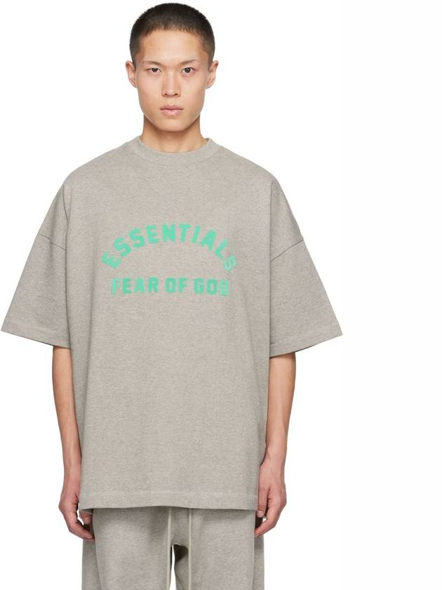 24SS ESS 앞로고 헤비 저지 크루넥 반팔 125SP242003F 두꺼운원단