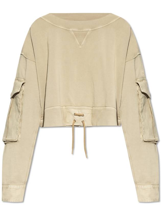 Dsquared2 Sweatshirt With Ties  Women's  Beige
