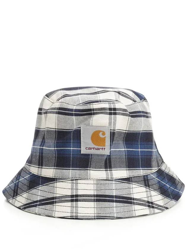 카하트 WIP W' 타벨 체크 버킷 햇 I034611_2WKXX15