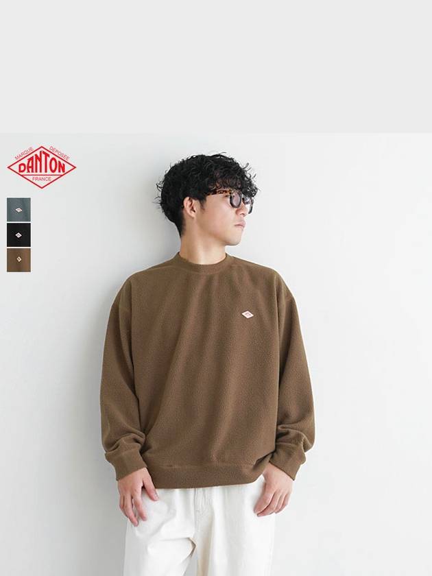 23FW 단톤 남성 뽀글이 맨투맨 후리스 풀오버