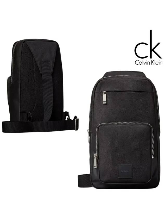 캘빈클라인 가방 유틸리티 슬링백 블랙