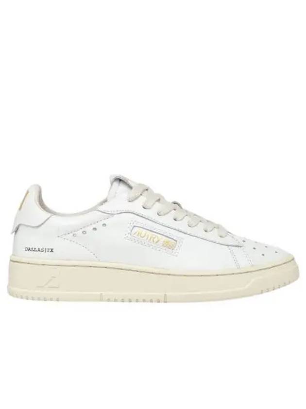 W 오트리 달라스 로우 레더 스니커즈 화이트 플래티넘 W Autry Dallas Low Leather Sneakers White Platinum