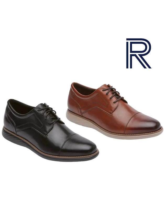 락포트 남성화 캡토 가렛 옥스포드 구두 신발 블랙 브라운