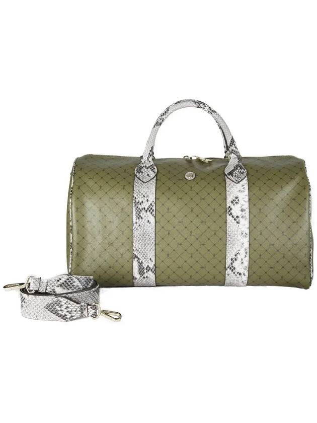 Trussardi 도마뱀 인쇄 여행 가방 76B000802Y000116_G260