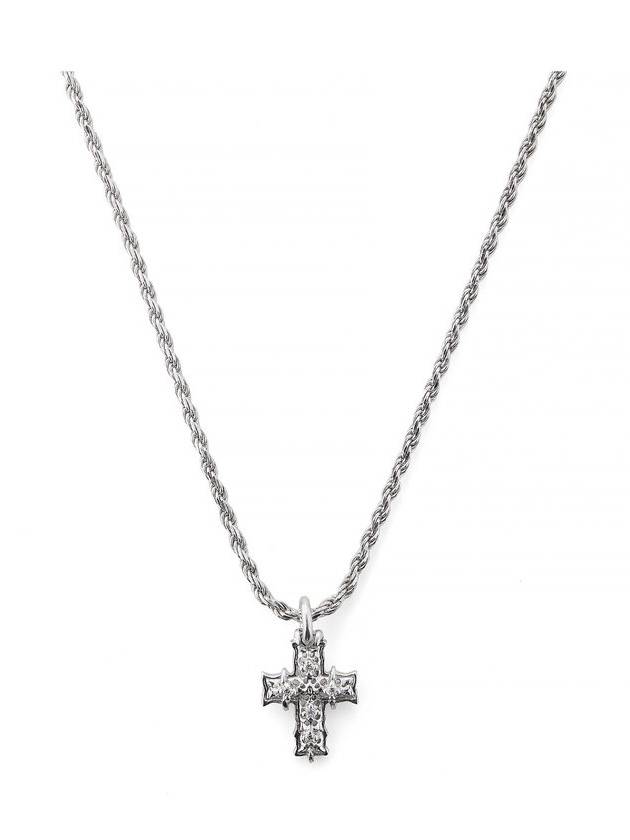 Emanuele Bicocchi 다이아몬드 크로스 펜던트 목걸이