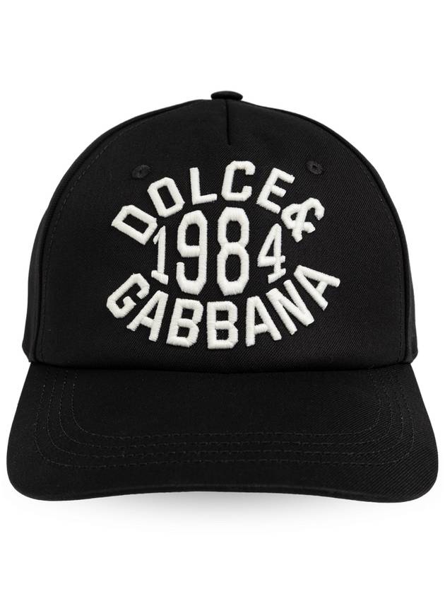 Dolce & Gabbana Baseball Cap  Men's  Black