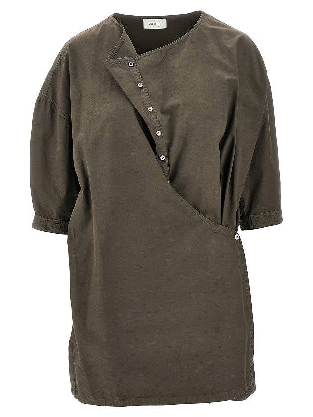 LEMAIRE Short-sleeved Twisted shirt