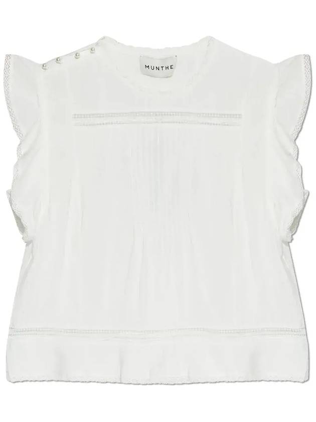 오픈워크 디테일이 있는 문테 탑 2551019255210_WHITE