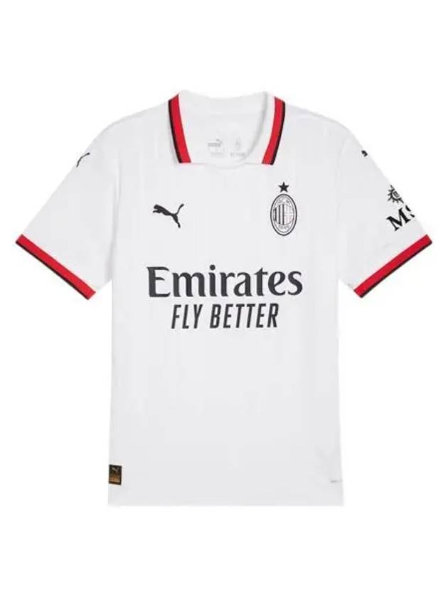푸마 AC 밀란 2024 25 어웨이 저지 화이트 논 마킹 버전 Puma AC Milan 2024 25 Away Jersey White Non Marking Ver.