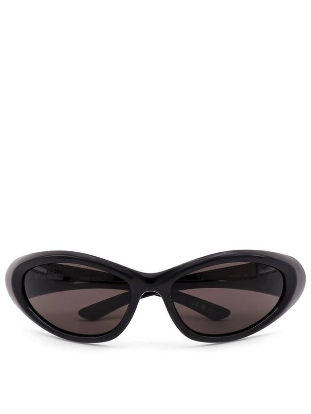 발렌시아가 아이웨어 스포티 B 선글라스 블랙