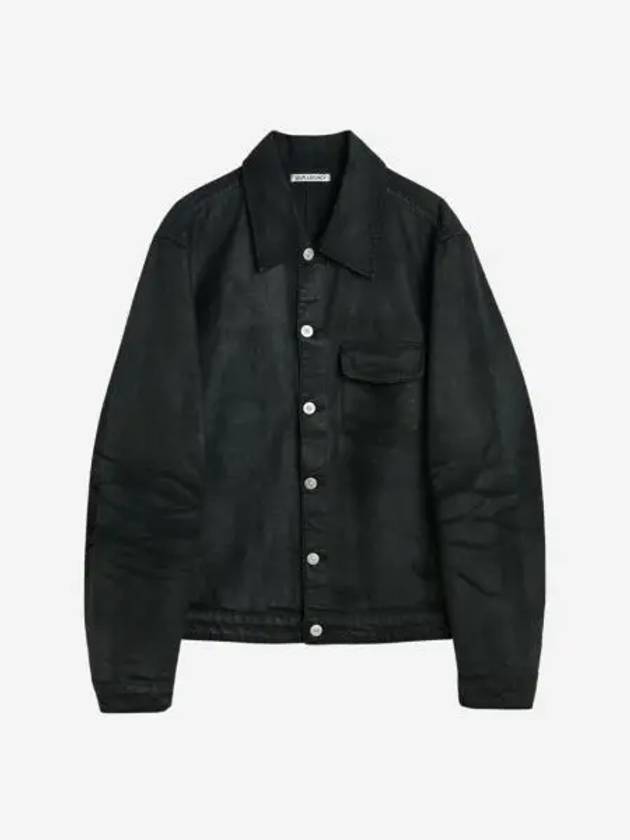 아워레가시 리버쓰 자켓 왁스드 블랙 데님 Our Legacy Rebirth Jacket Waxed Black Denim