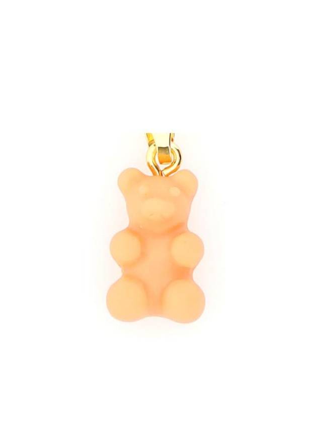 24SS 크리스탈 헤이즈 목걸이 팬던트 NOSTALGIABEAR 000 PEACHY PEACHY
